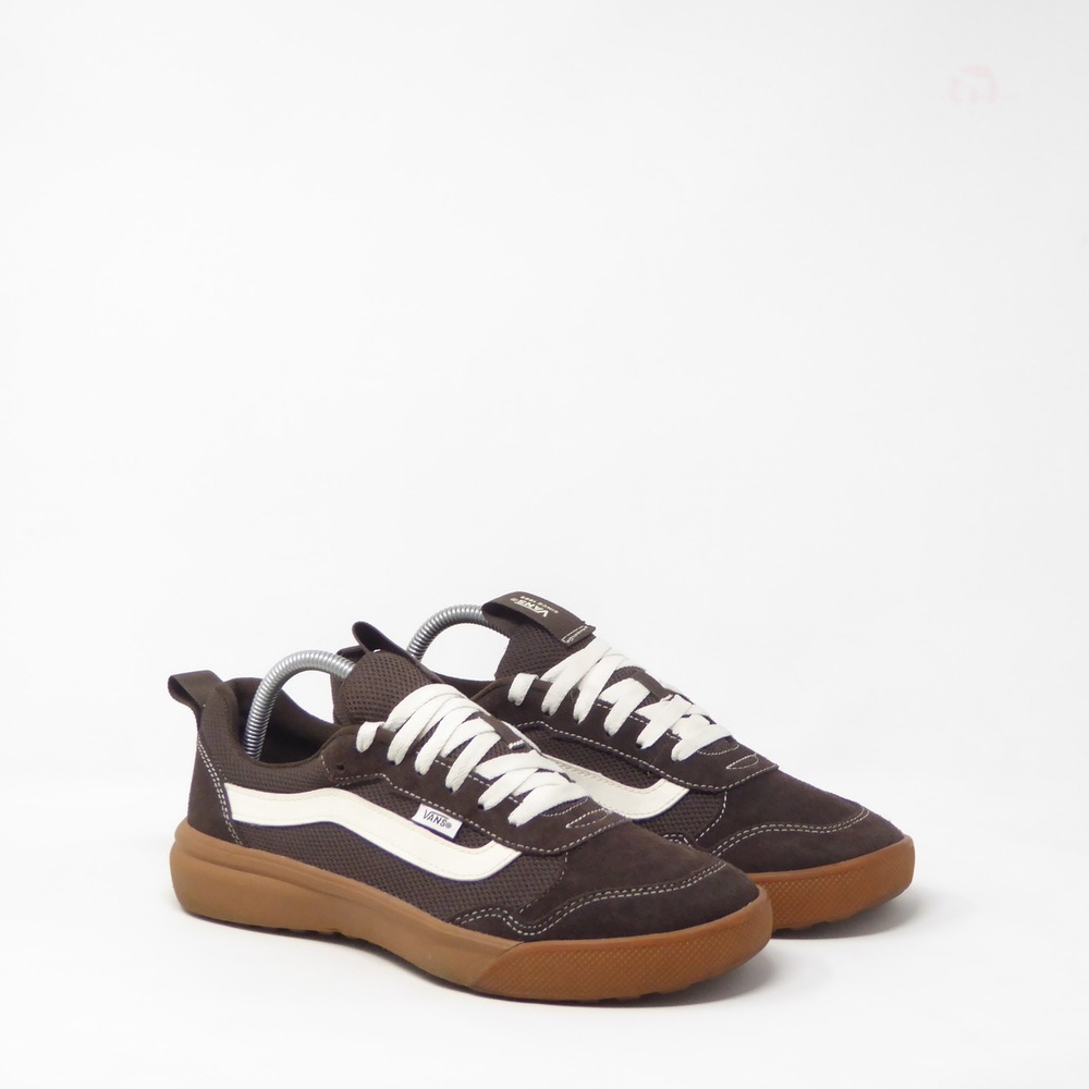 Vans Mens UltraRange Shoes Sneakers Brown Suede Mesh Low Top Sneaker 9